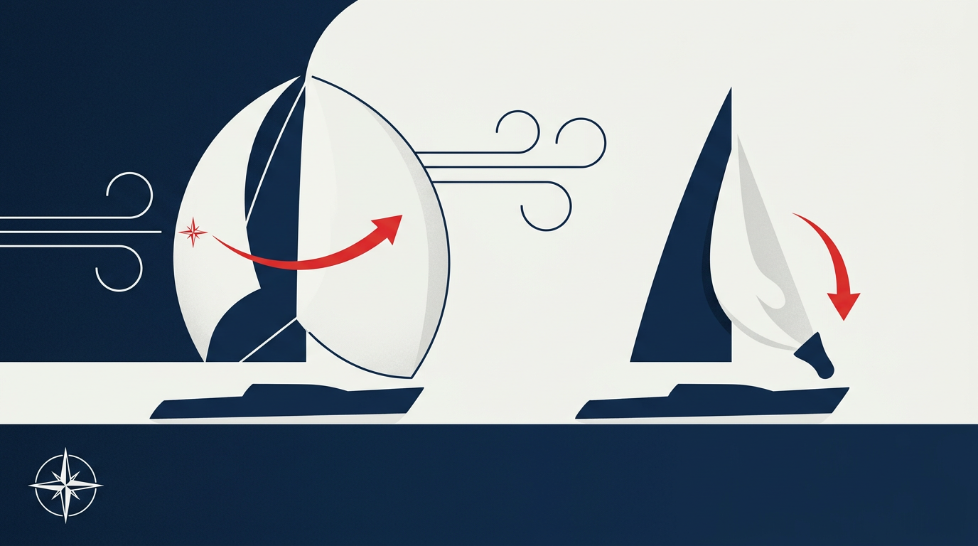 Clean Asymmetric Spinnaker Handling: The Set and the Douse