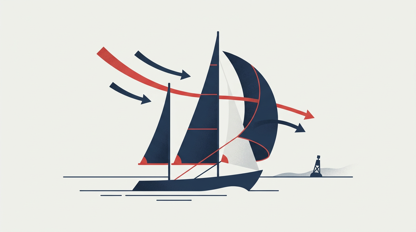 Effective Crew Dynamics and Talk in a Three-Person Keelboat